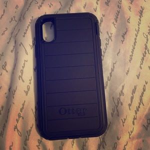 IPhone XS otter box defender case.